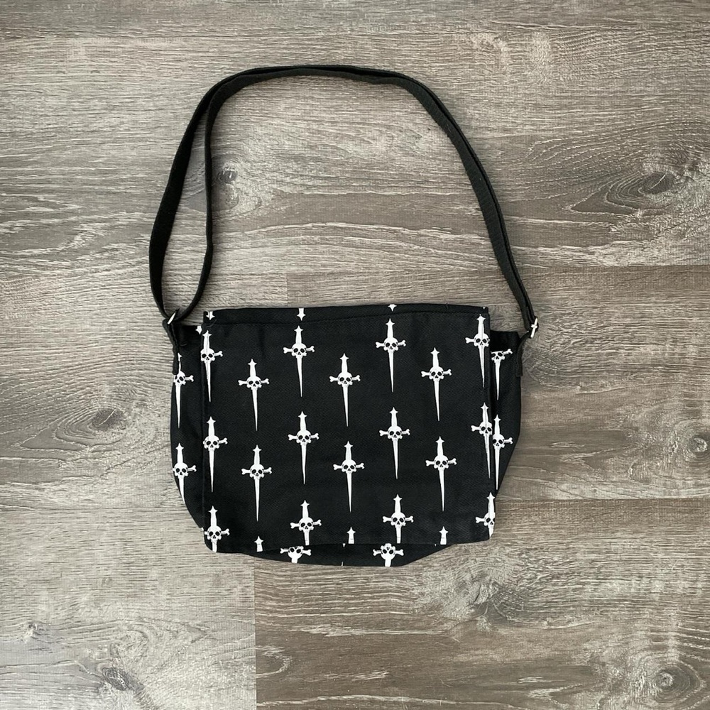 Lip service crossbody bag